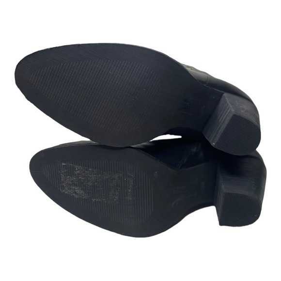 NWOT Modern Vice Women’s Scully Black Leather Ankle Boots - Picture 9 of 13